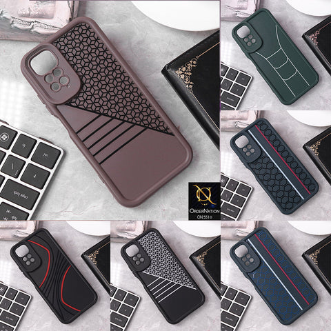 Xiaomi Redmi Note 11 4G Cover - Design 3 - New Soft Silicone Design Case With Camera Protection
