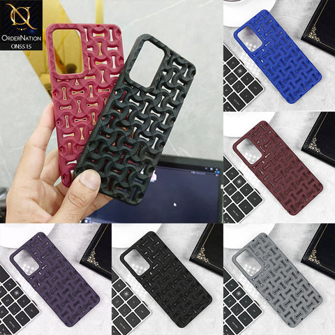 Samsung Galaxy A32 Cover - Blue - New Breathable Hollow Heat Dissipation Soft Protective Case