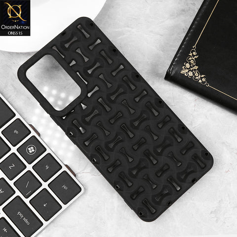 Samsung Galaxy A15 4G Cover - Black - New Breathable Hollow Heat Dissipation Soft Protective Case