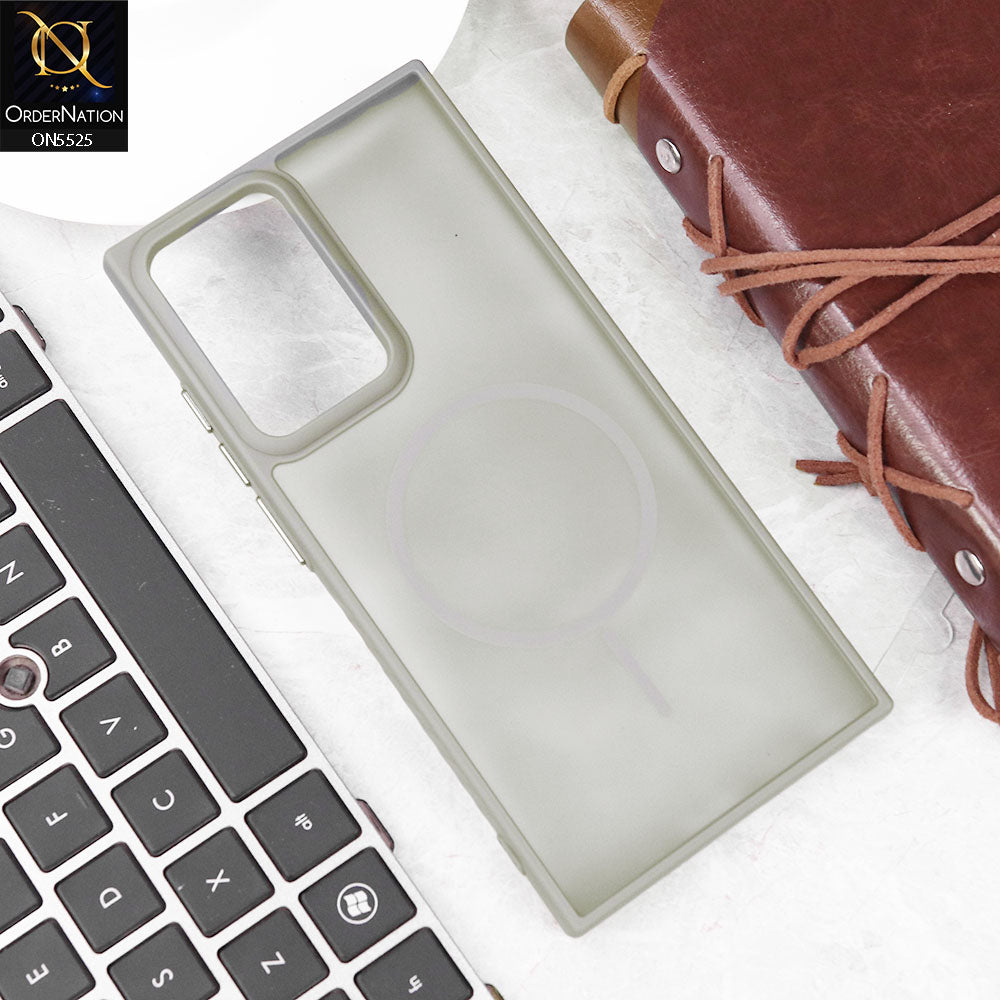 Samsung Galaxy Note 20 Ultra Cover - Desert - New Premium Semi Transparent Magsafe Style Print Case (Magsafe Dose Not Work)