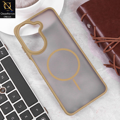 Xiaomi Redmi A5 4G Cover - Desert - New Premium Semi Transparent Magsafe Style Print Case (Magsafe Dose Not Work)