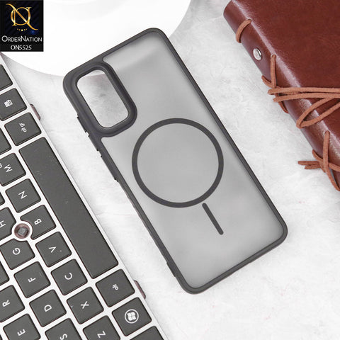 Samsung Galaxy S20 Cover - Black - New Premium Semi Transparent Magsafe Style Print Case (Magsafe Dose Not Work)
