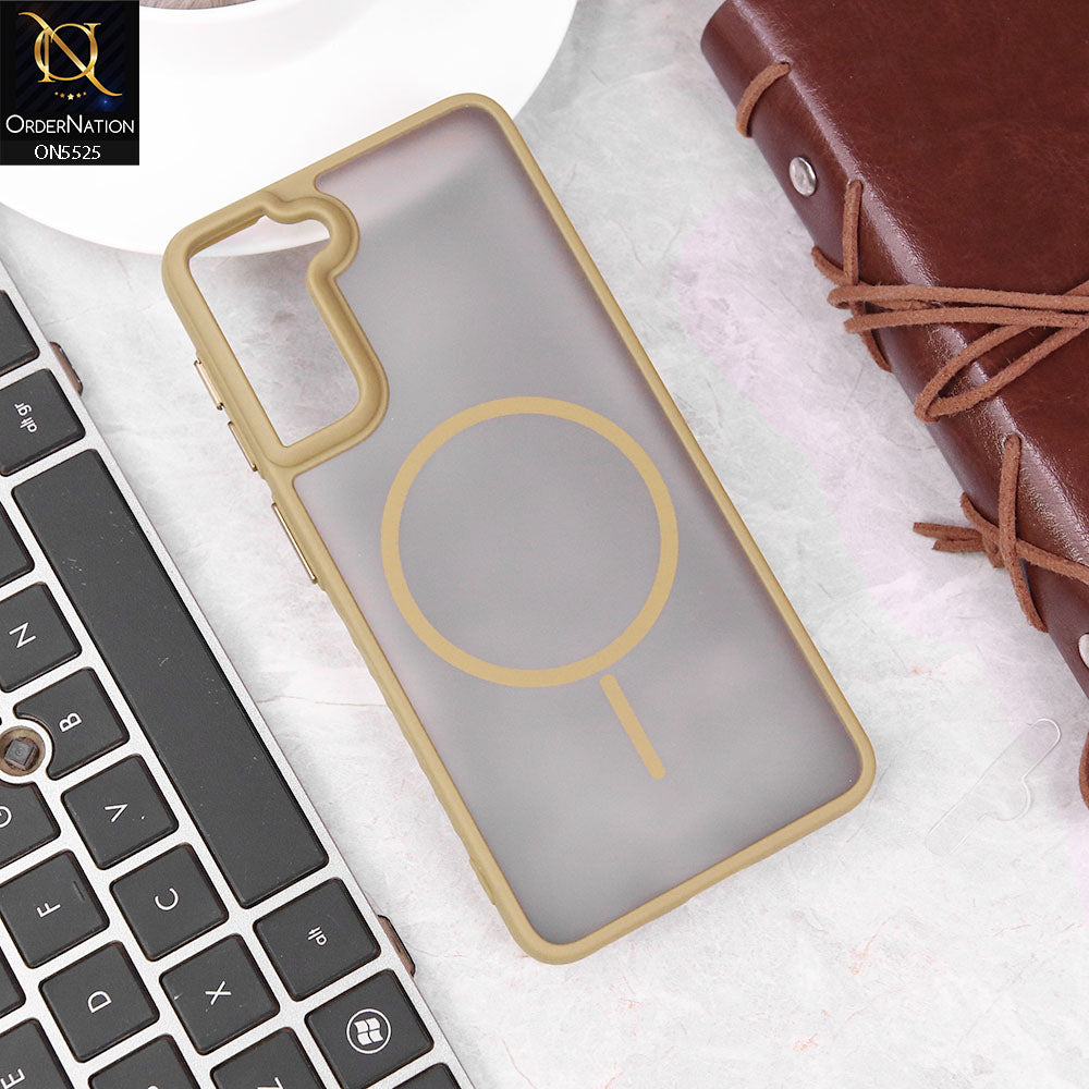 Samsung Galaxy S21 Cover - Desert - New Premium Semi Transparent Magsafe Style Print Case (Magsafe Dose Not Work)