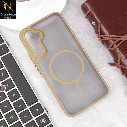 Samsung Galaxy S24 Cover - Desert - New Premium Semi Transparent Magsafe Style Print Case (Magsafe Dose Not Work)