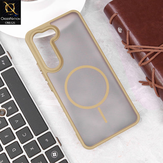 Vivo Y29 5G Cover - Desert -New Premium Semi Transparent Magsafe Style Print Case (Magsafe Dose Not Work)