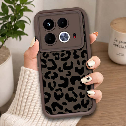 Infinix Note 40 - Brown - Classic Leopard Print - ONation Step Up Series - HQ Liquid Silicone Soft Case