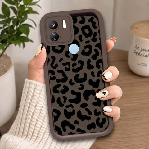 Xiaomi Poco C50 - Brown - Classic Leopard Print - ONation Step Up Series - HQ Liquid Silicone Soft Case