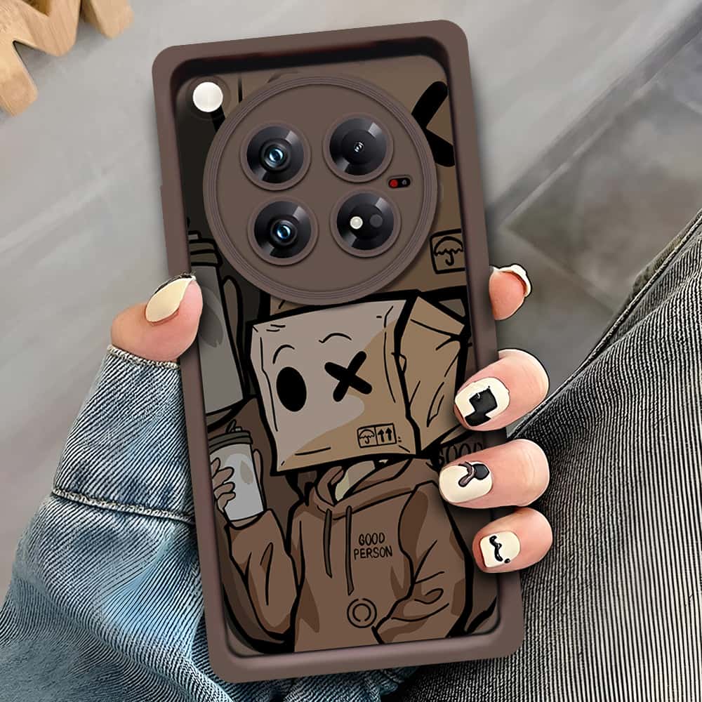 Infinix Zero 40 - Brown - D2 - ONation Step Up Series - HQ Liquid Silicone Soft Case