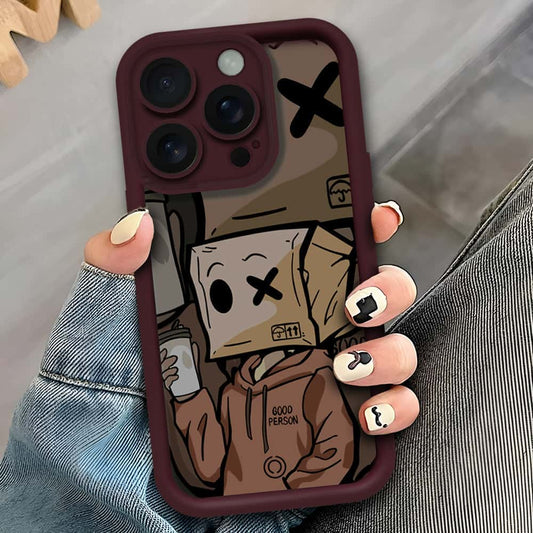 iPhone 16 Pro Max - Maroon - D3 - ONation Step Up Series - HQ Liquid Silicone Soft Case