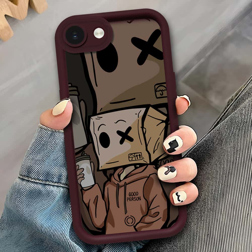 iPhone 16e - Maroon - D3 - ONation Step Up Series - HQ Liquid Silicone Soft Case