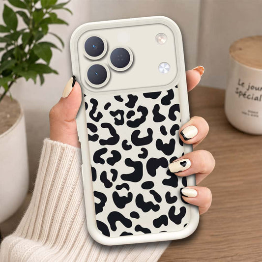 Tecno Spark 50 4G - Offwhite - Classic Leopard Print - ONation Step Up Series - HQ Liquid Silicone Soft Case