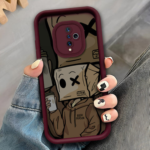 Vivo S1 Pro - Maroon - D3 - ONation Step Up Series - HQ Liquid Silicone Soft Case