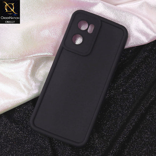 OnePlus Nord CE 2 5G Cover - Black - Soft Silicone Case With Round Bumper Matte TPU Shockproof Cover