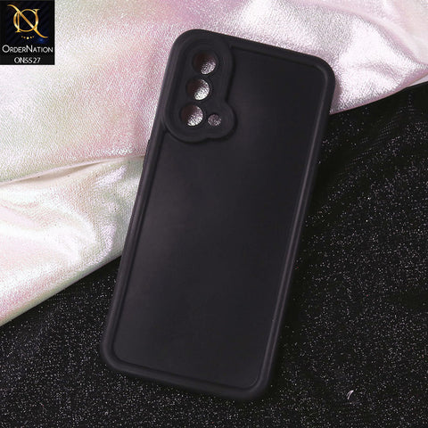 OnePlus Nord CE 5G Cover - Black - Soft Silicone Case With Round Bumper Matte TPU Shockproof Cover