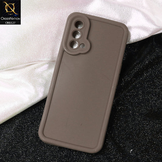 OnePlus Nord CE 5G Cover - Brown -Soft Silicone Case With Round Bumper Matte TPU Shockproof Cover