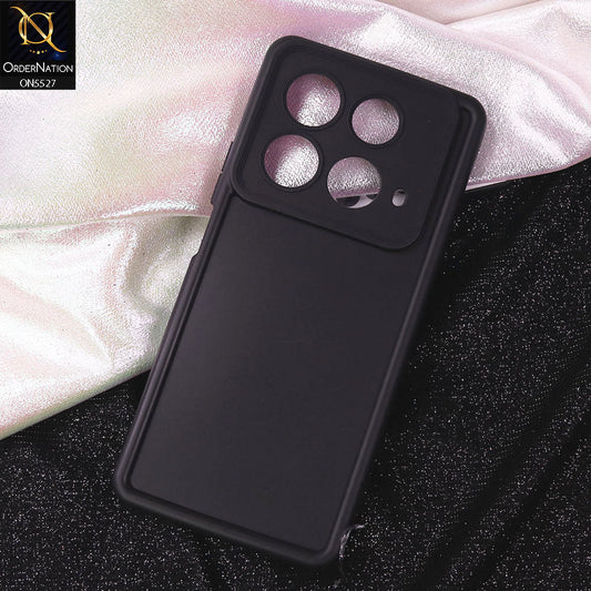 Infinix Note 40 Cover - Black - Soft Silicone Case With Round Bumper Matte TPU Shockproof Cover