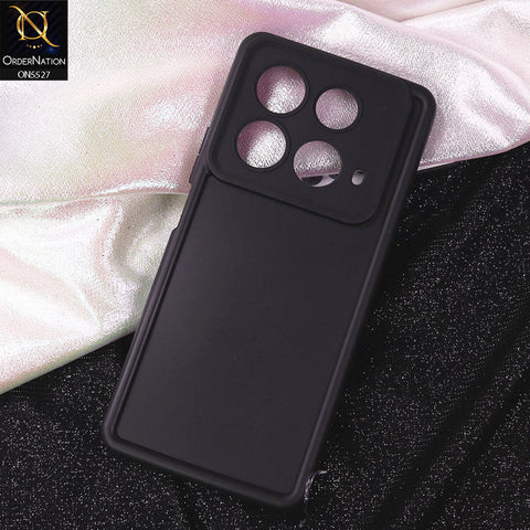 Infinix Note 40 Cover - Black - Soft Silicone Case With Round Bumper Matte TPU Shockproof Cover