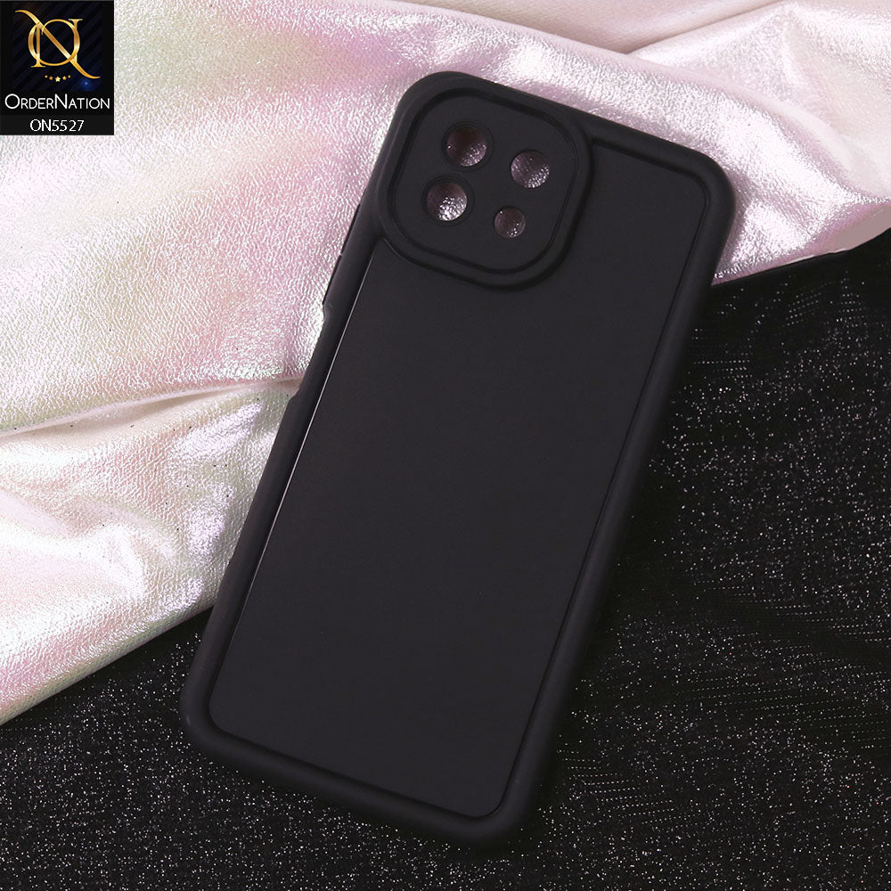 Xiaomi Mi 11 Cover - Black - Soft Silicone Case With Round Bumper Matte TPU Shockproof Cover