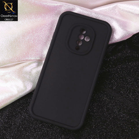 Vivo S1 Pro Cover - Black - Soft Silicone Case With Round Bumper Matte TPU Shockproof Cover