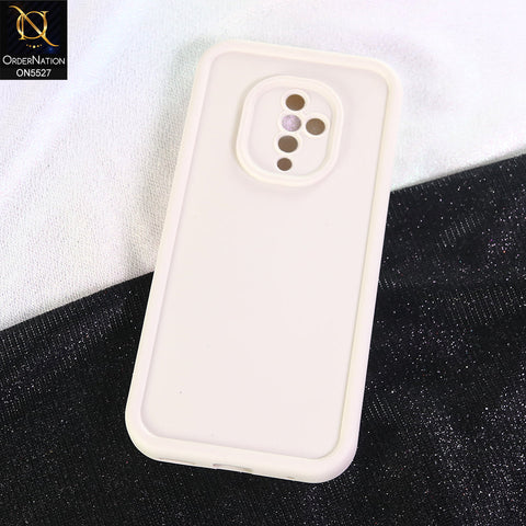 Vivo Y51 (2020 September) Cover - Maroon - Soft Silicone Case With Round Bumper Matte TPU Shockproof Cover