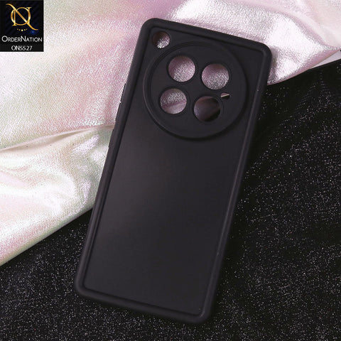 Infinix Zero 40 4G Cover - Black - Soft Silicone Case With Round Bumper Matte TPU Shockproof Cover