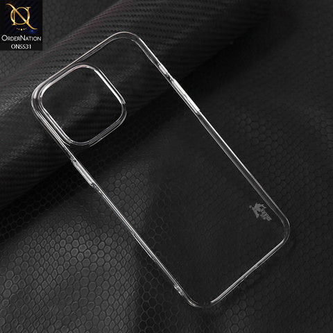 iPhone 16 Pro Max Cover - Transparent - Blue Shark Pc Shell Protective Back Case
