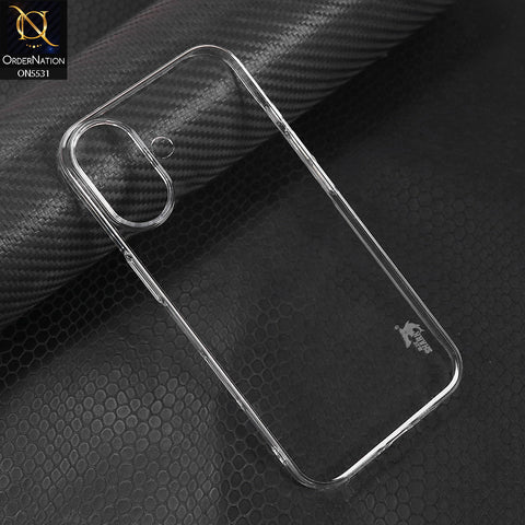 iPhone 17 Cover - Transparent - Blue Shark Pc Shell Protective Back Case