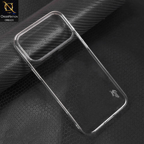 iPhone 17 Pro Max Cover - Transparent - Blue Shark Pc Shell Protective Back Case