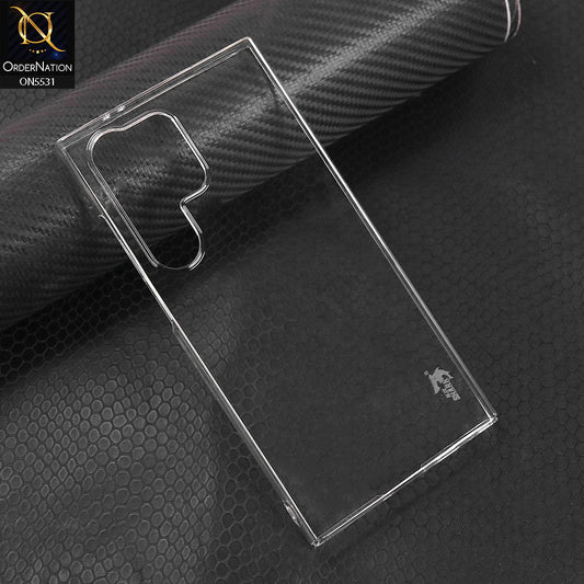 Samsung Galaxy S23 Ultra 5G Cover - Transparent - Blue Shark Pc Shell Protective Back Case