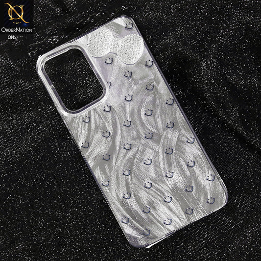 Samsung Galaxy A12 Cover - Design 1 -  New Shiny Heart And Smily Soft Case With Crystal Bow