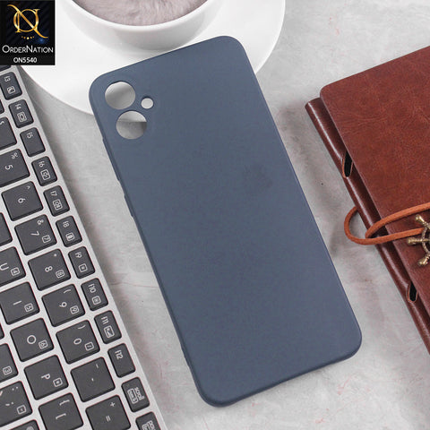 Samsung Galaxy A05 Cover - Blue - New Premium High Quality Matte Sillica Gel Soft Case