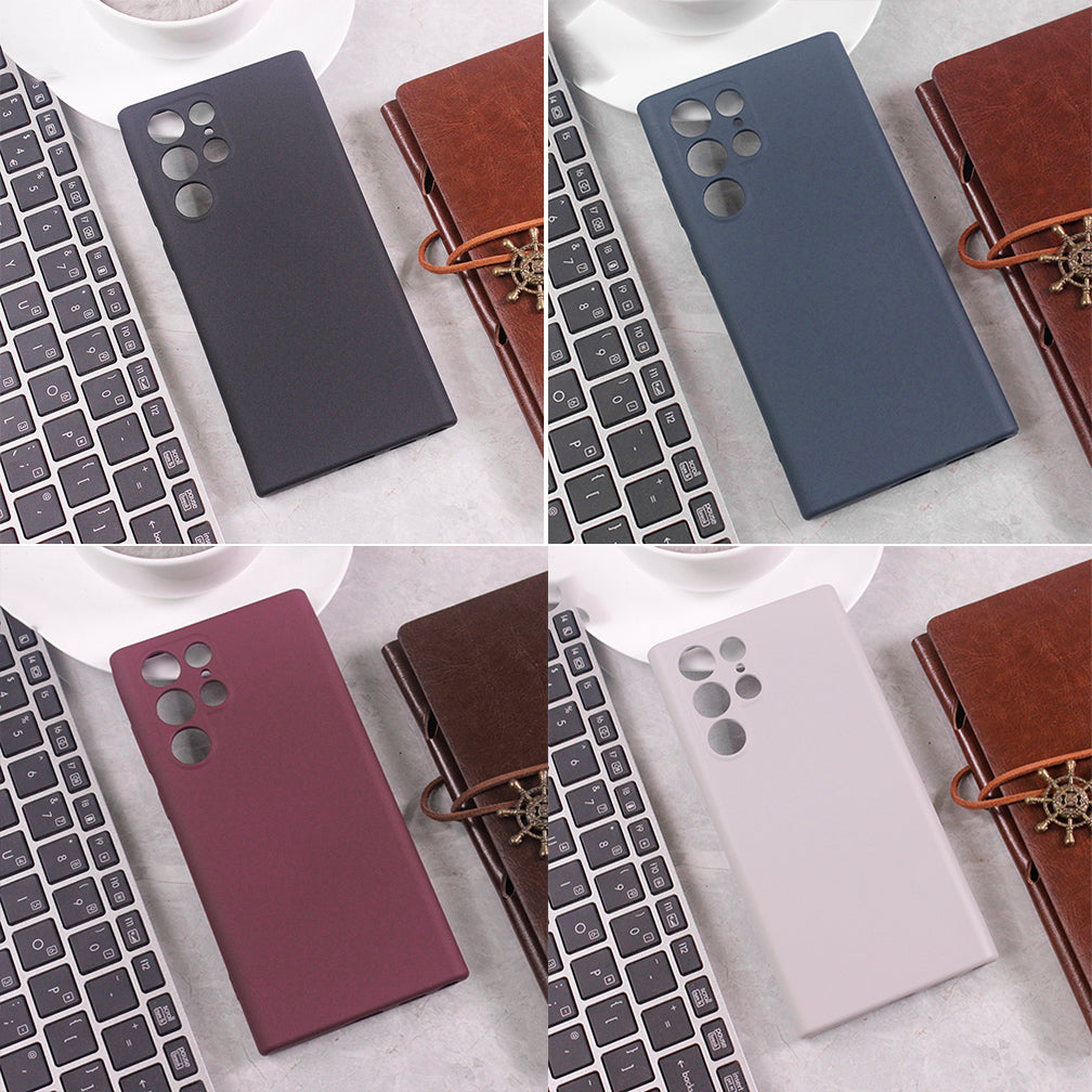 Tecno Spark Go 1 Cover - Maroon -  New Premium High Quality Matte Sillica Gel Soft Case