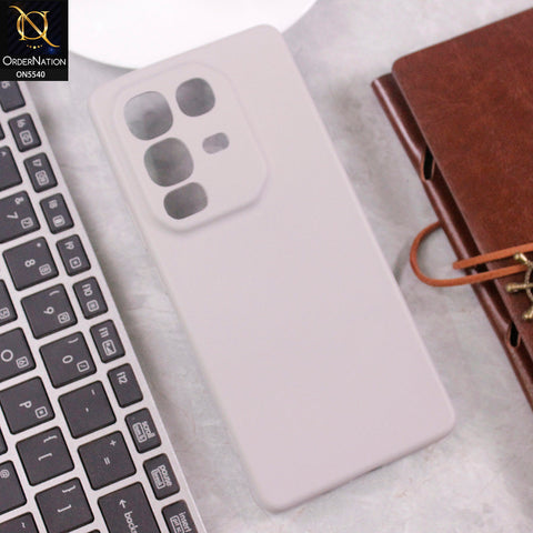 Infinix Note 50 4G Cover - Gray -  New Premium High Quality Matte Sillica Gel Soft Case