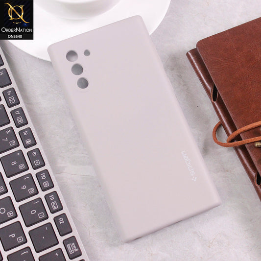 Samsung Galaxy Note 10  Cover - Gray -  New Premium High Quality Matte Sillica Gel Soft Case