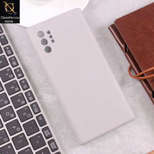 Samsung Galaxy Note 10 Plus Cover - Gray -  New Premium High Quality Matte Sillica Gel Soft Case