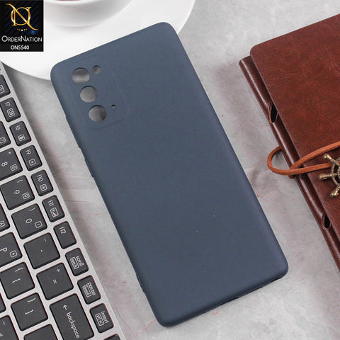 Samsung Galaxy Note 20  Cover - Blue - New Premium High Quality Matte Sillica Gel Soft Case