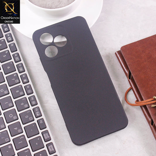 Realme C63 Cover - Black - New Premium High Quality Matte Sillica Gel Soft Case