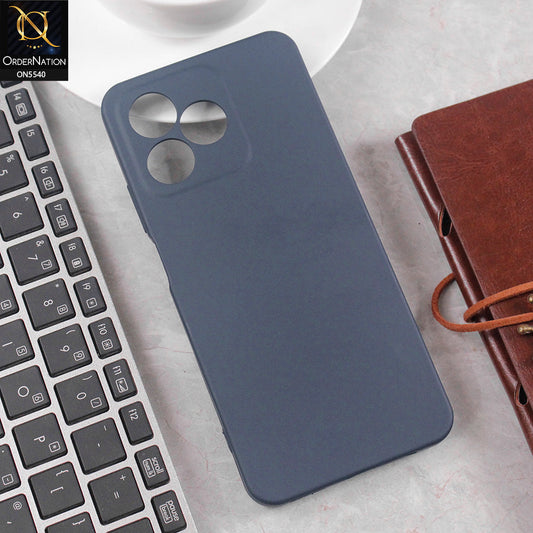 Realme Narzo N53 Cover - Blue - New Premium High Quality Matte Sillica Gel Soft Case