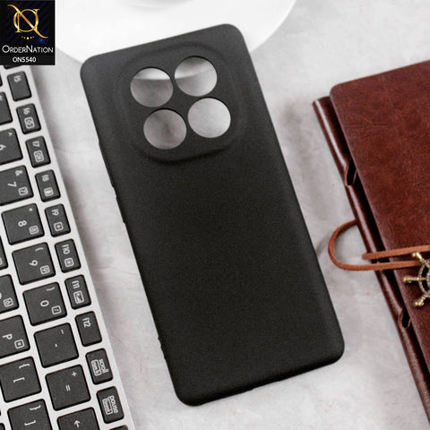 Xiaomi Redmi Note 14 Pro Plus 5G Cover - Black - New Premium High Quality Matte Sillica Gel Soft Case