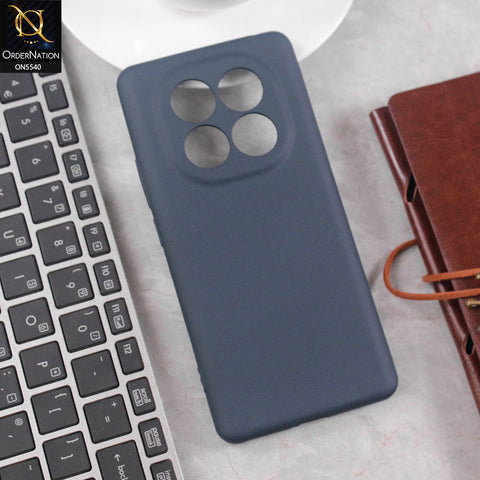 Xiaomi Redmi Note 14 Pro 4G Cover - Blue - New Premium High Quality Matte Sillica Gel Soft Case