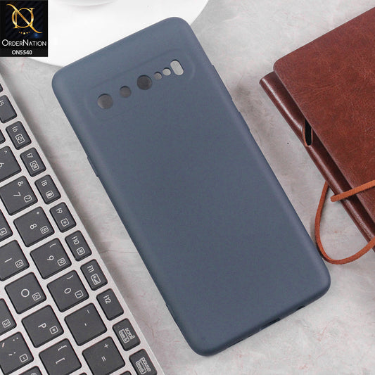 Samsung Galaxy S10 5G  Cover - Blue - New Premium High Quality Matte Sillica Gel Soft Case