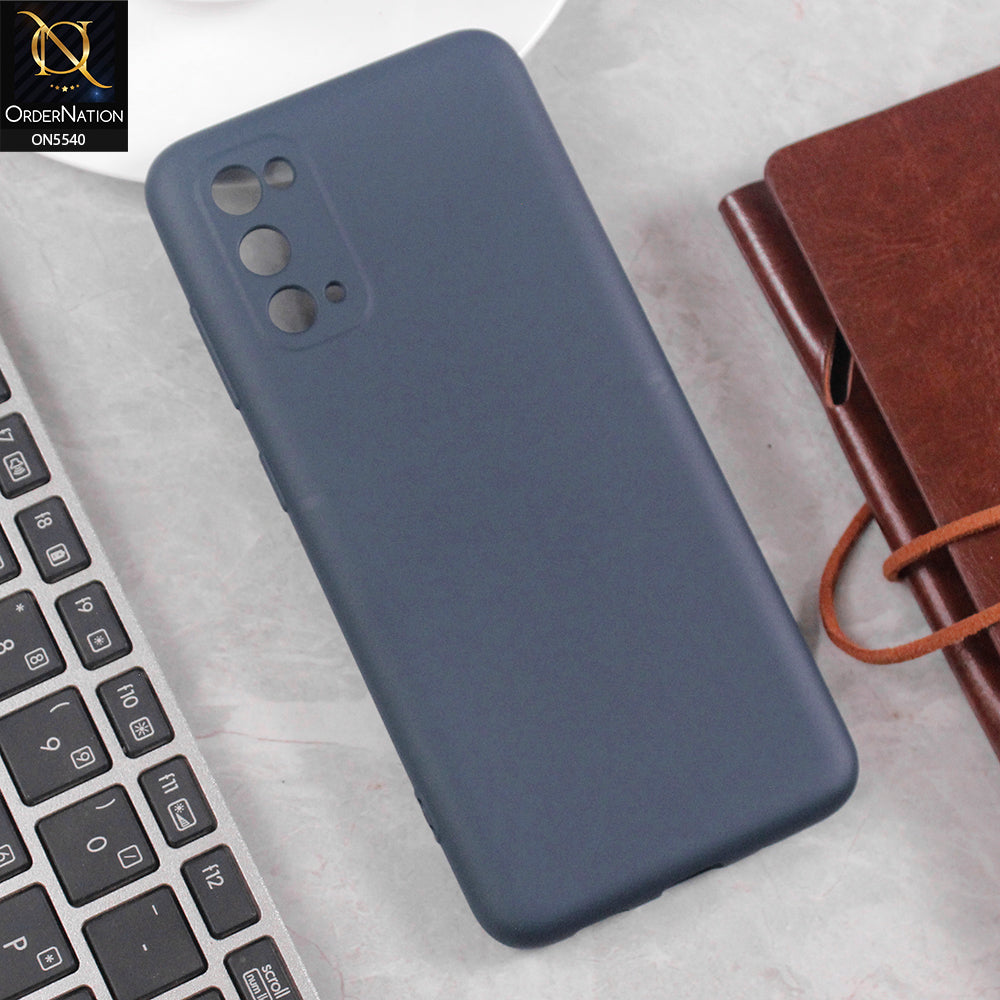 Samsung Galaxy S20 Cover - Blue - New Premium High Quality Matte Sillica Gel Soft Case