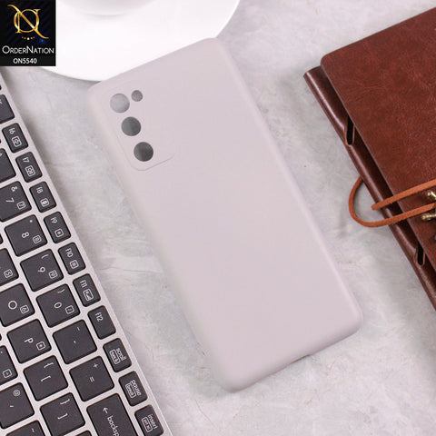 Samsung Galaxy S20 FE Cover - Gray -  New Premium High Quality Matte Sillica Gel Soft Case