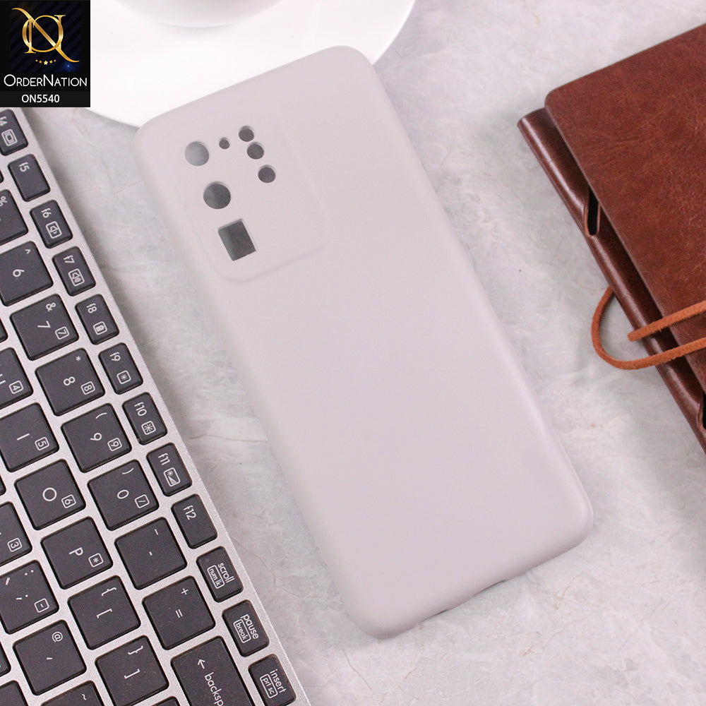 Samsung Galaxy S20 Ultra Cover - Gray -  New Premium High Quality Matte Sillica Gel Soft Case