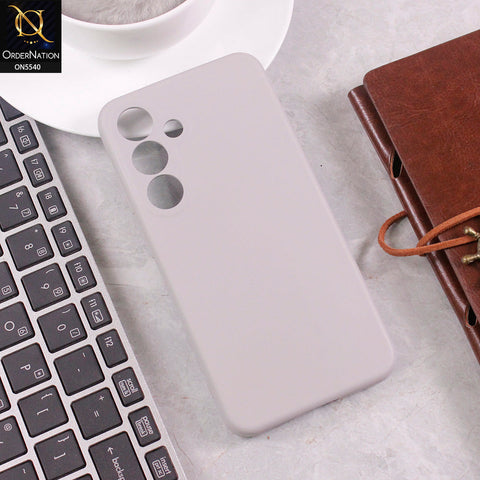 Samsung Galaxy A34 5G Cover - Gray -  New Premium High Quality Matte Sillica Gel Soft Case