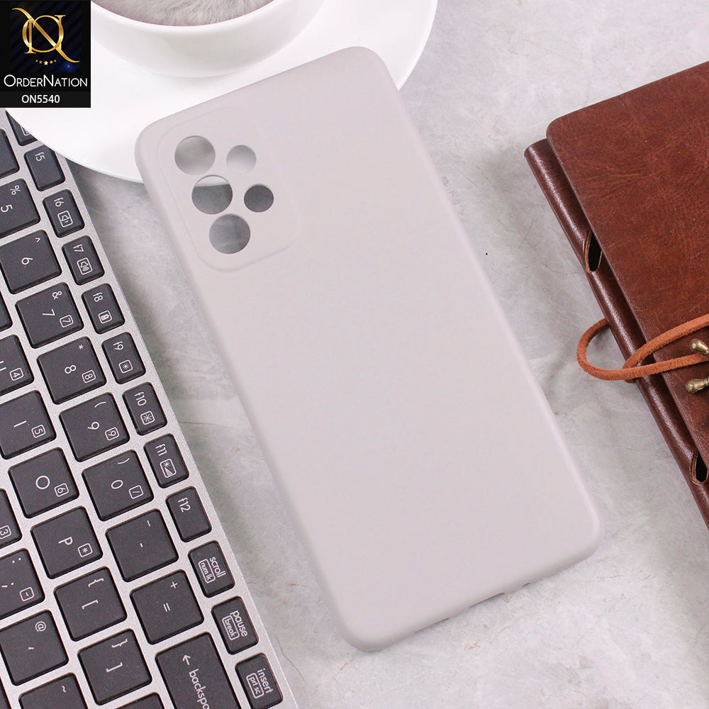 Samsung Galaxy A53 5G Cover - Gray -  New Premium High Quality Matte Sillica Gel Soft Case