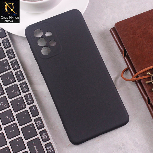 Samsung Galaxy A72 Cover - Black - New Premium High Quality Matte Sillica Gel Soft Case