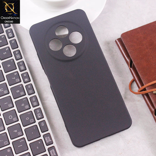 Tecno Spark 30C 4G Cover - Black - New Premium High Quality Matte Sillica Gel Soft Case
