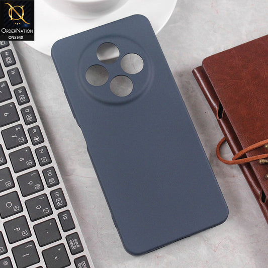 Tecno Spark 30C 4G Cover - Blue - New Premium High Quality Matte Sillica Gel Soft Case