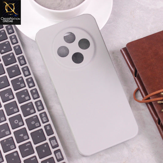 Tecno Spark 30C 4G Cover - Gray -  New Premium High Quality Matte Sillica Gel Soft Case